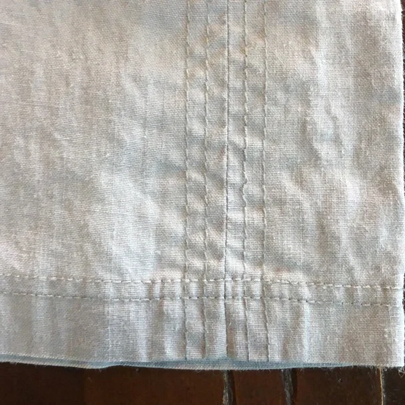 Soft Surroundings Gray Pants Size PS 100% Ramie Color is Soft Gray - Picture 5 of 10